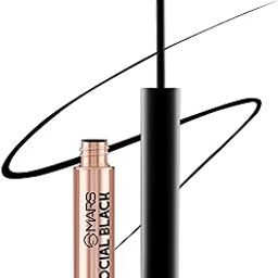 MARS Social Black Smudge Proof Eyeliner For Women (5ml) | Long Lasting | One Swipe Pigmentation | Waterproof Eye Liner | Quick-Drying Formula-39