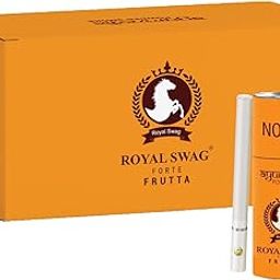 ROYAL SWAG Ayurvedic Herbal Cigarettes, Frutta Flavour Smoke(50 Sticks) 100% Nicotine Free & Tobacco Free(Non-Addictive) | Natural Herbs Clove, Tulsi, Cinnamon, Green Tea - Smoking Cassation-13