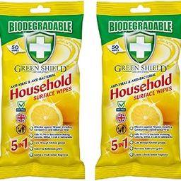 Greenshield Household Wipes 50's Pack of 2 100 Wipes-picture-26