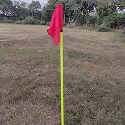 CW Slalom Poles with Steel Spike (5ft x 25 mm) Slalom Poles Set Plastic Football Field Agility Poles with Spike Pack of 4, 6, 8, 12 (Pack of 4, Flag Pole with Spike)-picture-15