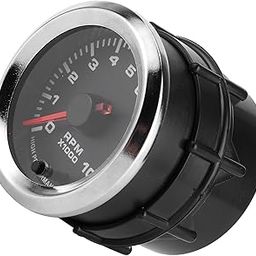 3 Inch Tachometer,Tachometer Tacho Gauge Meter,52mm/2in Universal 7 Colors Tachometer Revolution Meter with Measuring Range 0?10000RPM-picture-10