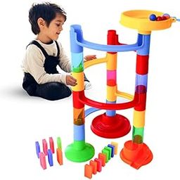 UKR Marble Run 40pcs Construction Set Creative Stem Marble Race Track Maze Game Building for Kids-image-20