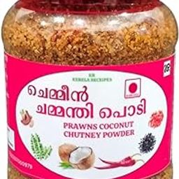 KR KERELA RECEIPES | Prawns Coconut Chutney Powder - Homemade South Indian Spice Blend | 200gm-image-11