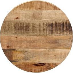 vidaXL Solid Rough Mango Wood Table Top 40 cm – Round, Natural Finish, Easy-to-Clean Surface for Home and Commercial Spaces-image-18