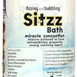 Sitzz Bath Powder 200g– Fizzing & Bubbling Sitz Bath Soak for Period Cramps Hemorrhoids, Perineal Care, Postpartum Relief, and Intimate Hygiene – for Foot Bath Body Relax Muscle Relieves Aches Pain-17