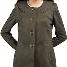 honnete Regular Fit Solid Single Breasted With Closure Type of Button Winter Coat For Women-picture-37