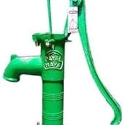 Ever Star Green Hand Pump Cast Iron Well Water Pitcher Press Suction Outdoor Yard Ponds Garden-image-22