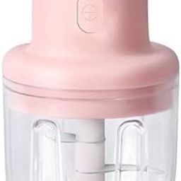 Oblivion Electric Mini Garlic Chopper 250ml Portable with Small Food Processor for Kicthen Touch Operation German design Stainless Steel Blades Mincing Vegetable Garlic Ginger Onion Nut-26