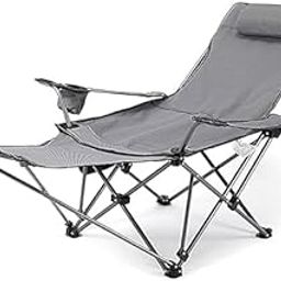 JAVJAMBO MART Chair with Armrest Side Table Outdoor Chair,Portable Folding Chair | Travelling,Camping Balcony Lightweight Recliner Picnic-image-75