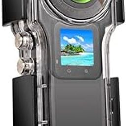 ELFOG® 40m Underwater Waterproof Housing Case Cover for Insta-360 One RS 1-Inch 360 Edition - Diving, Snorkeling, Swimming Camera Accessory-image-4