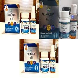 Khyati Naturals SBS Arthodhan Vati - 90 Tablets (Combo of 3) | Joint Pain Relief | Ayurvedic Supplement | Natural Ingredients | Supports Mobility & Flexibility-image-31