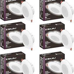 Bajaj Ivora Compact Downlight 3-in-1 CCT | 3W LED Downlight | for Smaller Spaces | Long Life of 25000 Hours (Multi CCT, Pack of 6)-image-59