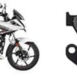 WHEEL DRIVE COMPATIBLE WITH Hero Ignitor 125Cc Front Disc Brake Pad 1 Set 2012 Model (Black)-7