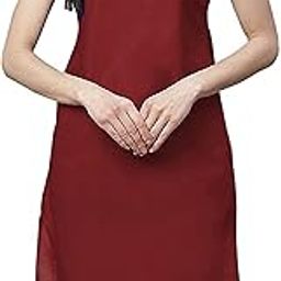 Women's Cotton Long Camisole for Kurti,Suit Slips for Women, Maroon Color Women Inner Wear-picture-27