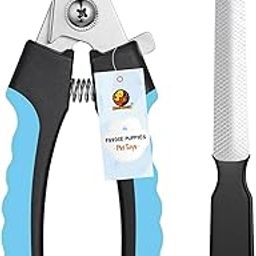 Foodie Puppies Professional Animal Nail Cutter (12.3cm) Clipper Trimmer Filer for Small Dogs, Puppies, Rabbits, Guinea Pig, Hamsters, Cats and Kittens Claw Grooming Tool Set (Color May Vary)-25