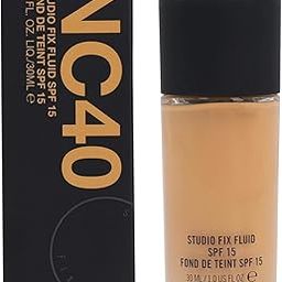 MACC Studio Fix Professional Waterproof oil-free Longlasting Liquid 24-hour colour-true foundation Matte Finish For Women, Girls 30ML - Shine-Free Liquid Foundation (NC-40, 30ML)-picture-15
