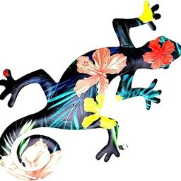 CLUB BOLLYWOOD BNF®Metal Gecko for Wall Display Wall Art Lizard Sculpture for Home Style 2|Home & Garden | Home Decor| Figurines-image-46