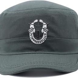 Army Cap Short Brim Breathable Military Cap Adjustable Classic Baseball Cap-image-12