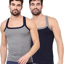 sporto Mens Round Neck Solid Gym Vest Super Soft Cotton Combo Pack-picture-46