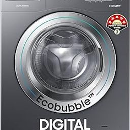 Samsung 7 kg, 5 star, EcoBubble Technology, Hygiene Steam with Inbuilt Heater, Digital Inverter, Fully-Automatic Front Load Washing Machine (WW70R22EK0X/TL, INOX GRAY)-18