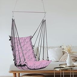 Boffle Hammock Swing, Cotton Cushion and Hardware Kits, Max 150 Kg Hanging Jhula | Indoor & Outdoor Hanging Chair for Balcony, Hammocks, Swing Chairs-image-29