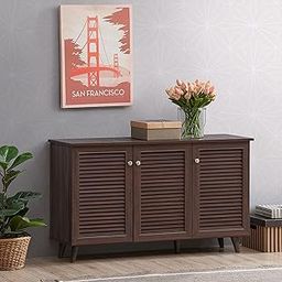DeckUp Noordin 3-Door Engineered Wood Shoe Rack (Walnut, Matte Finish)-26