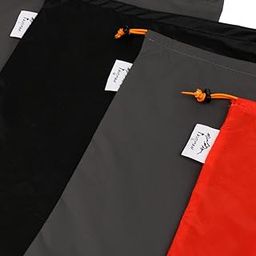 CALANDIS® 5 Pieces/Set Drawstring Camping Travel Stuff Sack Reusable Durable Luggage Clothes Shoes Tools Storage Bag-picture-11