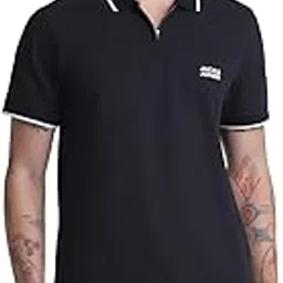jack & jones Men Cotton Polo Collar Short Sleeves Slim Fit T-Shirt-picture-41