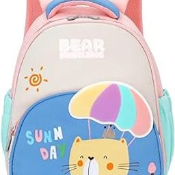 Sunny Day Toddler Backpack – Comfortable, Lightweight & Durable Kindergarten School Bag | Adorable Design With Padded Straps & Zipper Closure-image-54