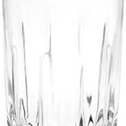 Yera Classic Glass Tumblers Transparent 265 ml Pack of 6 Pcs | Tumblers for Water, Cold Drinks, Juice | Dishwasher Safe | for Daily use & Gifting-36