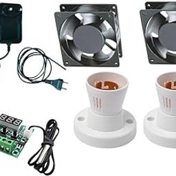 XH-W1209 KIT, DC12V adapter, dc fan 2, Holder 2 & 2 pin 1=kit-10