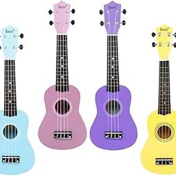Enakshi (LABEL) Creations Musical Toy Ukulele 21.26'' Musical Instrument for Preschool Party Toys Baby Blue|Toys & Hobbies | Educational | Music & Art-image-70
