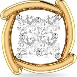 Yellow Gold and Diamond Nose Pin-image-15