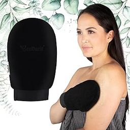 BeeDuck Exfoliating Bathing Glove Pure Viscose Fibre Double Layered for Dead Skin, Cleansing, Scrubbing, Removes Tanning of Face and Body,Gentle on the Skin (1 UNIT)-image-53