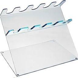 AI-Micropipette Stand, Acrylic 5 Pipettes/Z Shape Linear Vertical Stand Transparent, Capacity to hold 5 Pipettes/Chemical Laboratory/Industrial & Scientific Equipments/Chemistry Labs Equipments Stand-4