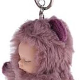 CALANDIS™ 2xCute Sleeping Baby Doll Key Chain Keyring Bags Car Charm Pendant Dark Purple | Modern | Clothes & Accessories | Dolls-image-29