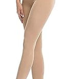 Women's Synthetic Opaque Pantyhose Stockings With Super Stretch Waistband (Skin)-4