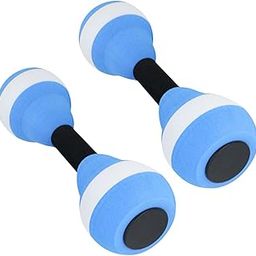 Club Bollywood®Aquatic Dumbbells Water Aerobic Exercise For Training Workouts Swimming Pool Blue And White|Sporting Goods|Fitness Running & Yoga|Fitness Equipment & Gear |1 Pair Kids Aquatic Dumbbells-image-53