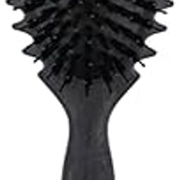 Merishopp Curly Hair Brush Portable Styling Brush for Detangling for Salon Home Travel Black Health & Beauty/Hair Care & Styling/Brushes & Combs-image-6