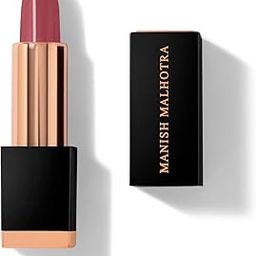 MyGlamm Manish Malhotra Soft Matte Lipstick - Blush Rose - 4gm | Muted Pink Shade | Long Lasting, Moisturizing & Hydrating Lipstick | Full Coverage | Enriched with Tropical Oil-image-30
