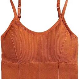 Cotton Nanoedge Bralettes For Women Wirefree Bras Camisole Sports Bralette With Removable Padded Backless Free Size (28 Till 34) Pack Of 1(Brown, Perfect Fit)-picture-6