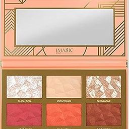 MY COLORS Makeup Pallete for women, 6 COLORS HIGHLIGHT,BLUSH AND CONTOUR PALETTE 24g-picture-20