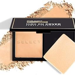 SWISS BEAUTY Matte All Select High On Cover Powder Foundation With Sponge | Waterproof & Oil Controlling | 16-Hour Wear | Shade 06 Warm Honey, 5.5G-image-31