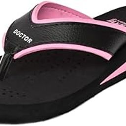 Orthopedic Diabetic Non Slip Lightweight Comfortable Flat Stylish Dr Chappals & House Flip flops exciting colors Daily Use Chappal For Ladies and Doctor Slippers for Women-image-21