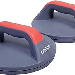 Cosco Profile Plastic Pushup Bar, Grey-12