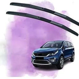 KYLO Windshield Hybrid Car Wipers| Set of 2 Front Wiper Blades| Perfect Fitting Natural Rubber Wipers| Suitable for HEXA (D26"P26")-image-27