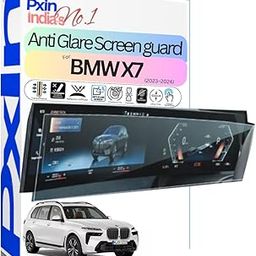 PxIn Anti-Glare Screen Guard compatible with BMW X7 (2023-2024) Car Infotainment| Matte Finish | Scratch Resistant | 4K HD Clarity | Fingerprint & Smudge Proof-image-28