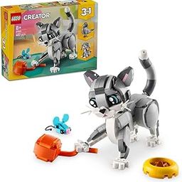 LEGO Creator 3in1 Playful Cat Pet Toy Animal Playset 31163 Building Blocks Toys for 8+ Gift for Boys and Girls-14