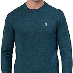 Men Blended Casual Sweater | Crew Neck Comfortable And Durable-image-48