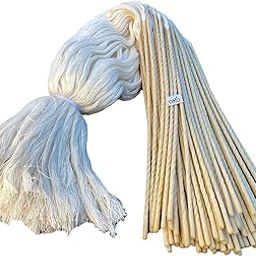OKO Cotton Sutra Neti for Yogic Kriya | Cotton Thread Yoga Traditional Sutra Neti Kriya with Wax (10)-image-0